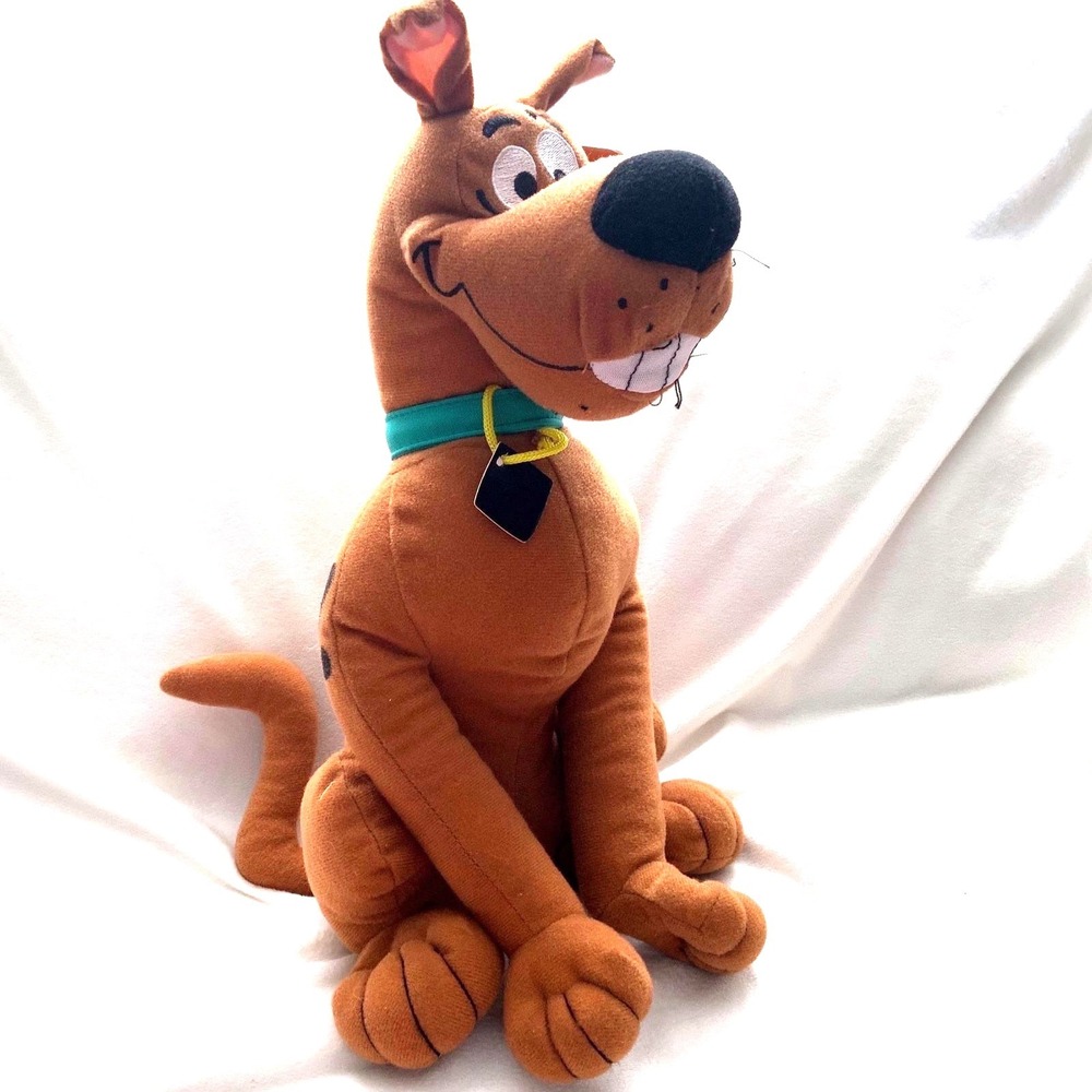 Scooby Doo Plush Stuffed Animal 12" w Tags Hanna Barbera Warner Bros Dog